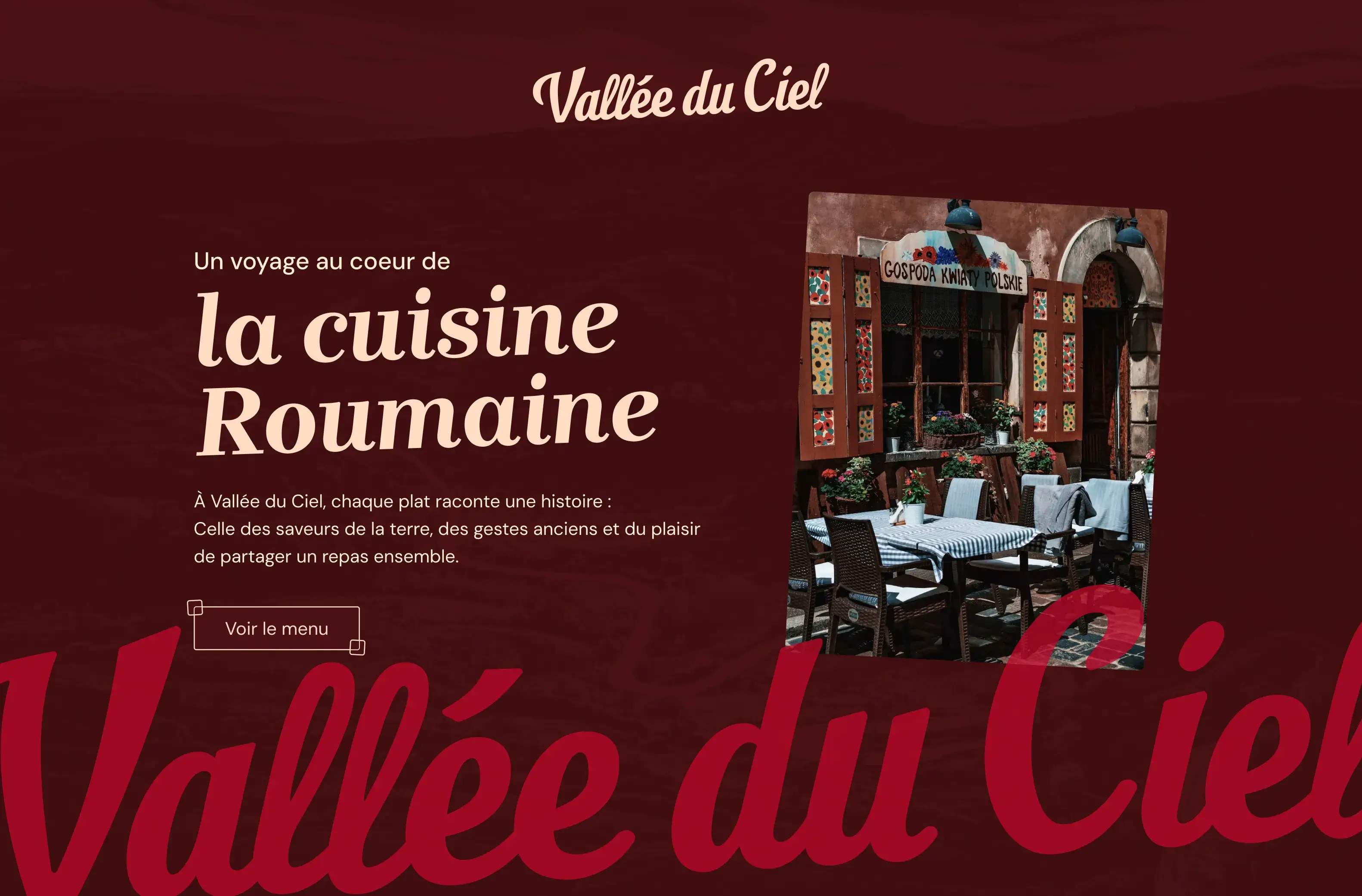 Aperçu du projet Vallée du Ciel